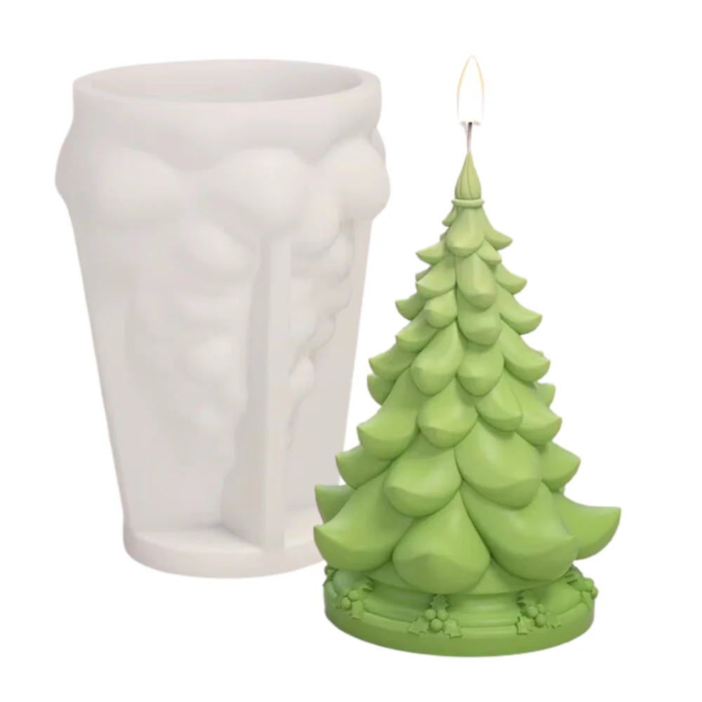 Molde Pino Navideño Picos Curvi