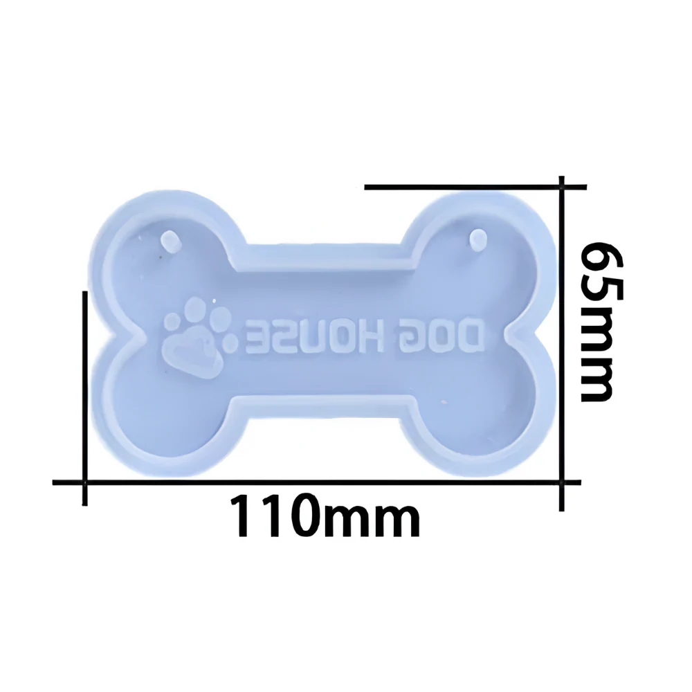 Molde para Resina Hueso Mascota - Imagen 3