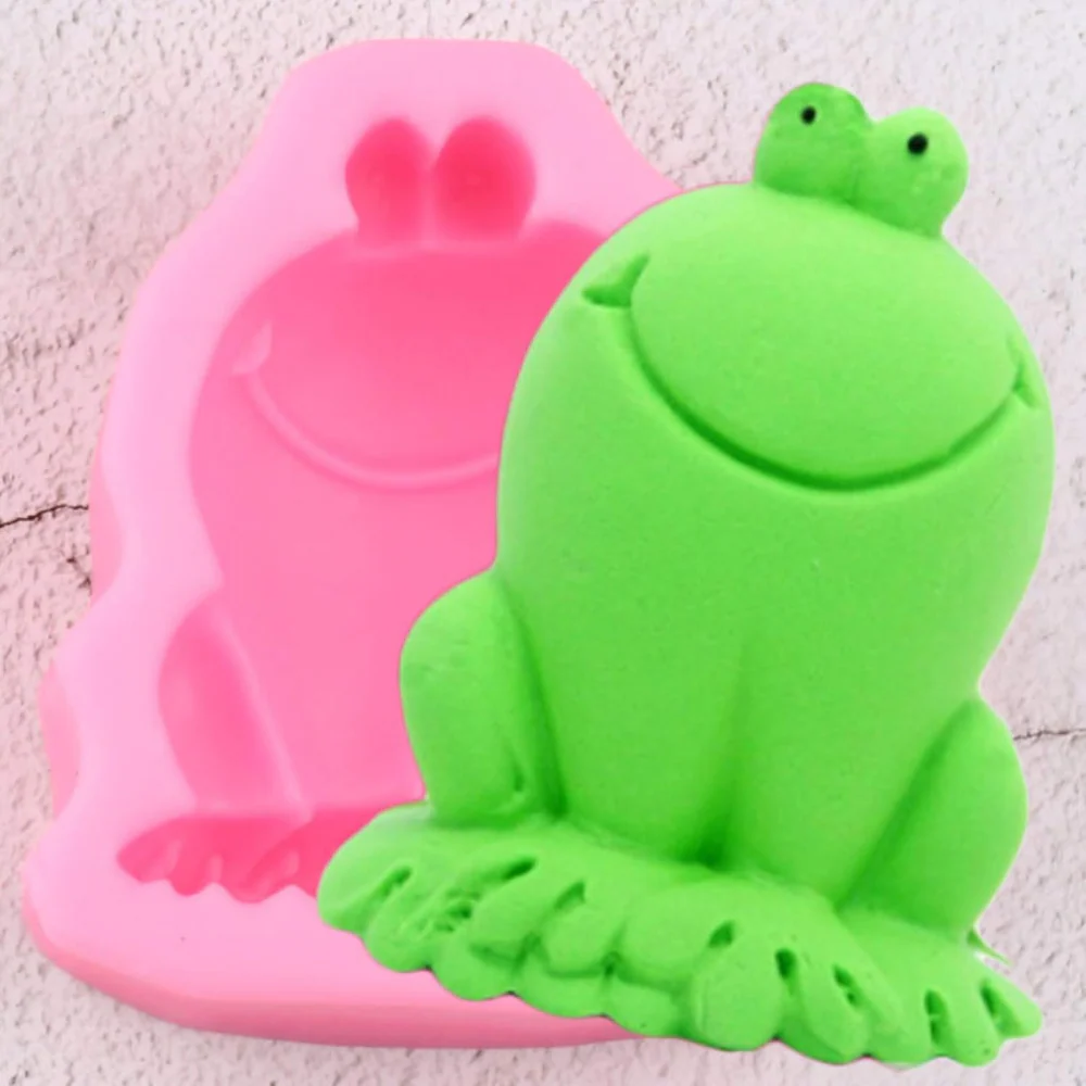 Molde de Rana Feliz 2D para Manualidades Molde de Silicón - Imagen 2