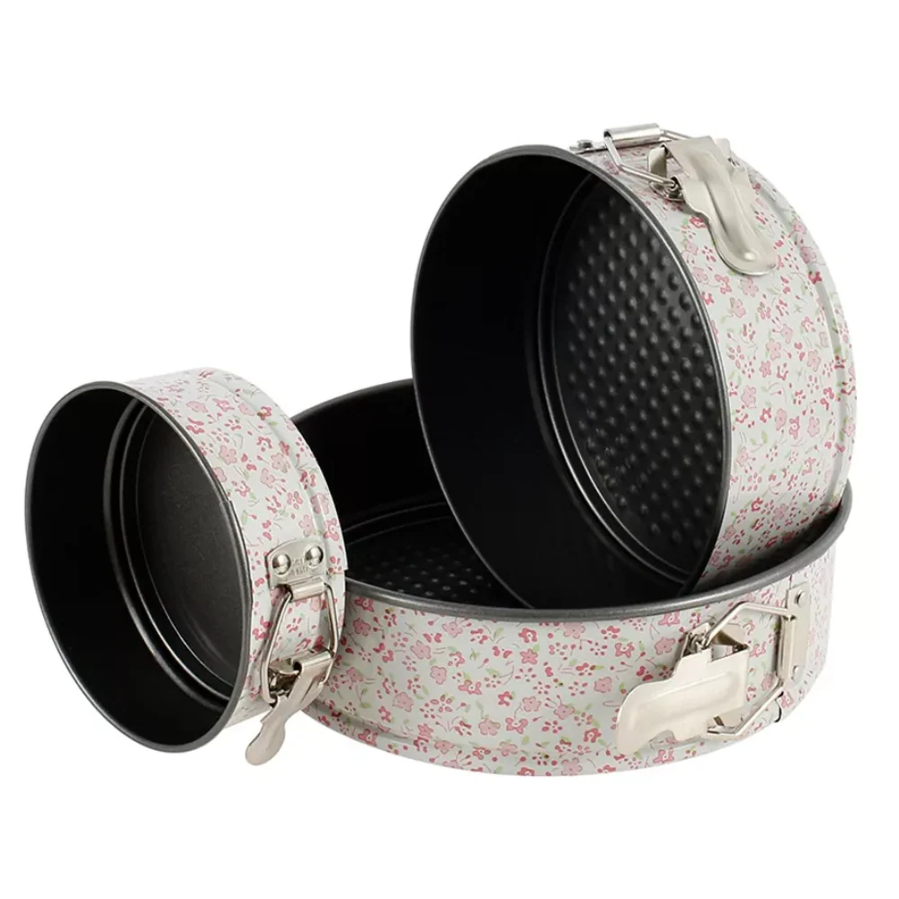 Molde para Pastel Diseño Floral Aluminio