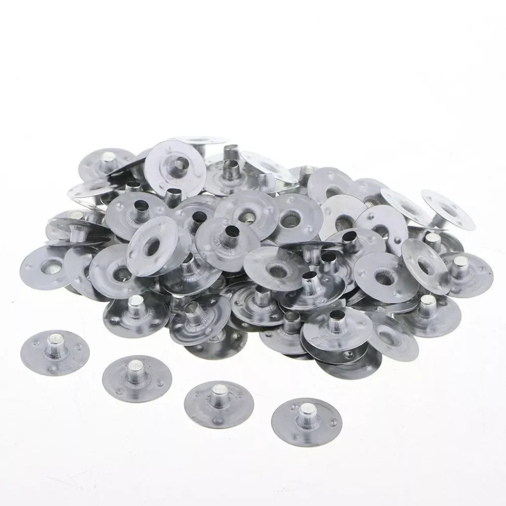 Ficha Botón de Metal Porta Pabilo